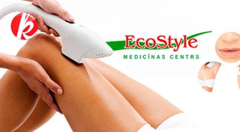 Фотоэпиляция выбранного участка тела в медицинском центре Eco Style -52%