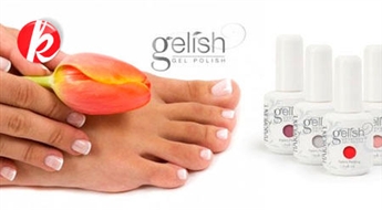 Идеальный маникюр и педикюр на 4 недели с устойчивым Gelish лаком в салоне Studio Dekoltē -49%