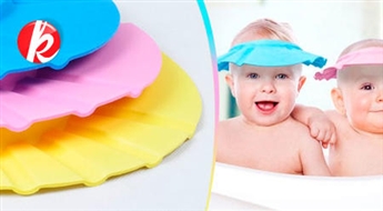 Детский козыречек „BabyWash”: для защиты глазок Вашего малыша от попадания воды! -58%