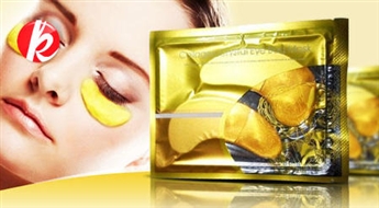 Коллагеновые маски "Crystal Collagen Gold" для области вокруг глаз. Свежесть и молодость лица навсегда! -58%