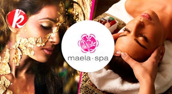 MAELA SPA: Ekskluzīva zelta maska + sejas attīrīšana + limfodrenāžas masāža + GUINOT darsnoval un ādas mitrināšana -64%