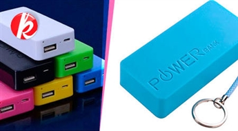 "PowerBank" ārējais akumulators mobilajām ierīcēm (USB un Micro USB ieeja) -55%