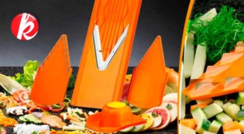 Мультифункциональная терка ''Super-v-slicer'' для нарезания и измельчения овощей -61%