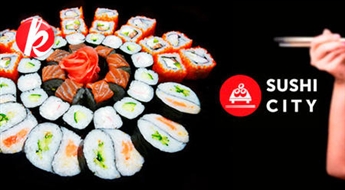 Ваш любимый суши комплект Hayabuza из 46шт. от SUSHICITY -50%