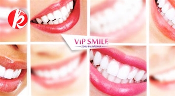 Новая продукция: Отбеливание зубов VIP SMILE без вредных пероксидов в центре Старой Риги. Блесни голливудской улыбкой! -58%