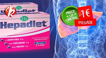 Ceļā uz veselām aknām - bioloģiski aktīvas piedevas "Hepadiet" -50%