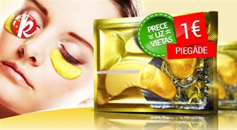 Коллагеновые маски "Crystal Collagen Gold" для области вокруг глаз. Свежесть и молодость лица навсегда! -58%