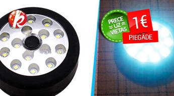 Gaismas diožu LED lampa - lukturis ar magnētu un gumijotu korpusu -55%