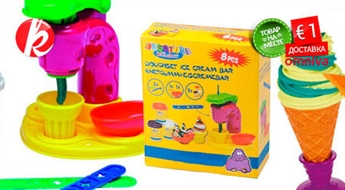 Детский набор пластилина для творчества -  Ice Cream Creative! -42%