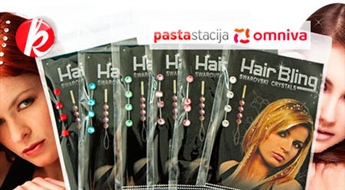 Кристаллы для волос Hair bling Swarovski -70%