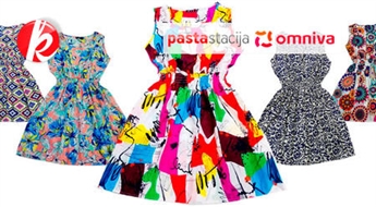 Яркие летние платья от интернет магазина ModePop Rīga -50%