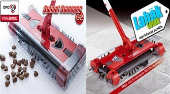Elektriskā slota Swivel Sweeper