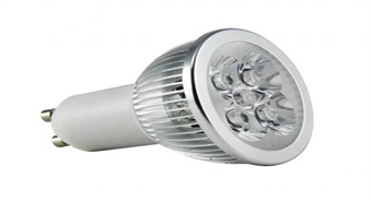 LED spuldzes GU10 - 3x1W, GU10- 5W ar atlaidi 50%