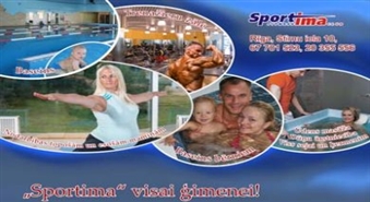 Super piedāvājums no fitnesa kluba Sportima! Vienreizējais apmeklējums ar atlaidi 50% tikai par Ls 4!
