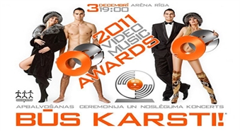 Telekanāls OE piedāvā: biļetes uz ОЕ VIDEO MUSIC AWARDS 2011 ar 50% atlaidi!