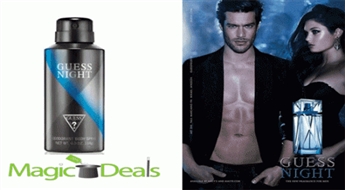 Var izņemt uzreiz! Dezodorants Guess Night men 150ml.