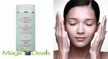 Clarins Cleansing Milk With Alpine Herbs 200ml testers (Normal to dry skin).