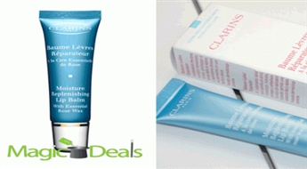Ir uz vietas! Clarins Moisture Replenishing Lip Balm 15ml testers (For hydration of lips).