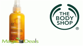 Var izņemt uzreiz! The Body Shop Vitamin C Energising Face Spritz 100ml testers (for refresh of skin).