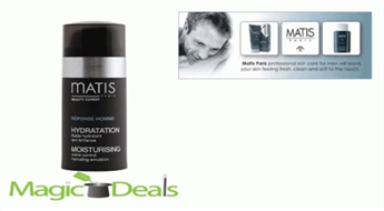 Var izņemt uzreiz! MATIS Men Moisturising Shine Control Hydrating emulsion 50ml testers(raž.dat. 09.2015 - derīgs vēl 30 mēn.).