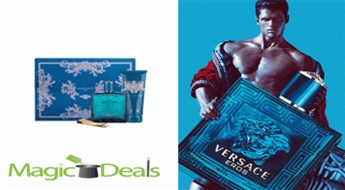 Komplekts Versace Eros Homme EDT 100ml+ 100ml dušas želeja+ Buckle on banknotes.