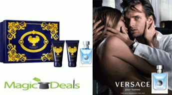Komplekts Versace Pour Homme EDT 50ml+ 50ml dušas želeja+ 50ml šampūns.