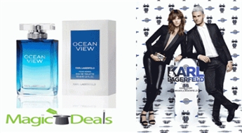 Ir uz vietas! Smaržas Karl Lagerfeld Homme Ocean View EDT 100ml testers.