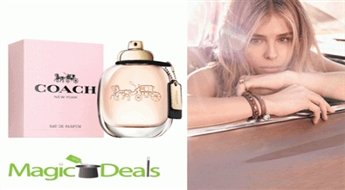 Ir uz vietas! Smaržas Coach women EDP 4.5ml.