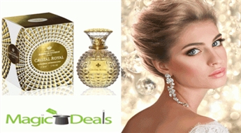 Ir uz vietas! Smaržas Marina de Bourbon Crystal Royal women EDP 50ml.