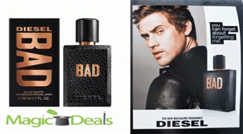 Ir uz vietas! Smaržas Diesel Bad men EDT 75ml testers.