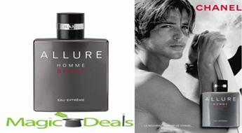 Smaržas Chanel Allure Sport Eau Extreme men EDP 100ml testers.