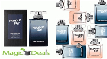 Ir uz vietas! Smaržas LAGERFELD Paradise Bay pour Homme EDT 100ml testers.