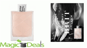 Ir uz vietas! Burberry Brit Rhythm women EDT 90ml.