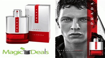 Ir uz vietas! Smaržas Prada Luna Rossa Sport men EDT 100ml testers.