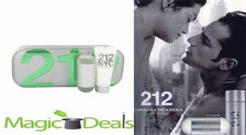 Komplekts Carolina Herrera 212 women EDT 100ml+ ķermeņa losjons 200ml.