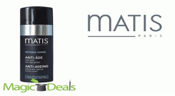 Ir uz vietas! MATIS Men Global Anti-Aging active cream 50ml testers(raž.dat. 06.2015 - derīgs vēl 27 mēn.).