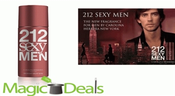 Var izņemt uzreiz! Dezodorants Carolina Herrera 212 Sexy men 150ml.