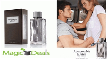 Ir uz vietas! Smaržas Abercrombie & Fitch First Instinct men EDT 30ml testers.