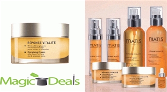 Ir uz vietas! MATIS Energising cream 50ml testers (silky cream for dull and stressed skins).