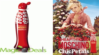 Ir uz vietas! Smaržas Moschino Cheap And Chic Chic Petals EDT 100ml testers.