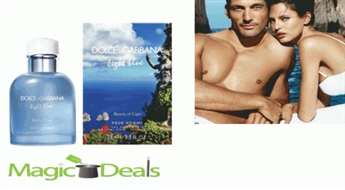 Smaržas Dolce & Gabbana Light Blue Beauty of Capri pour Homme EDT 125ml testers.