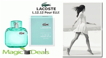 Smaržas Lacoste eau de Lacoste Pour Femme L.12.12 Natural EDT 90ml testers.