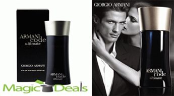 Var izņemt uzreiz! Smaržas Giorgio Armani Code Ultimate intense EDT 75ml testers.