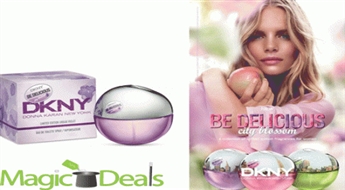 Var izņemt uzreiz! Smaržas DKNY Be Delicious City Blossom Urban Violet EDT 50ml testers.
