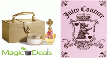 Var izņemt uzreiz! Komplekts Juicy Couture Couture EDP 100ml+ 200ml ķermeņa krēms+ kosmētikas soma.