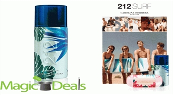 Var izņemt uzreiz! Smaržas Carolina Herrera 212 SURF men EDT 100ml testers.