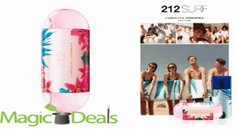 Var izņemt uzreiz! Smaržas Carolina Herrera 212 SURF women EDT 60ml testers.