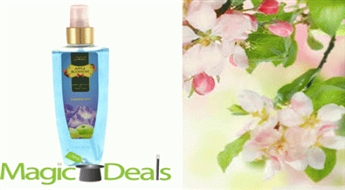 Var izņemt uzreiz! Ķermeņa sprejs Diamond Collection Apple Blossom 250ml.