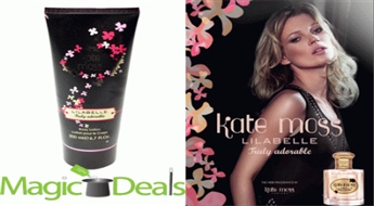 Var izņemt uzreiz! Ķermeņa losjons Kate Moss Lilabelle Truly Adorable 200ml.