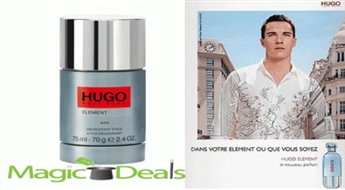 Var izņemt uzreiz! Hugo Boss Element deostick 75ml.
